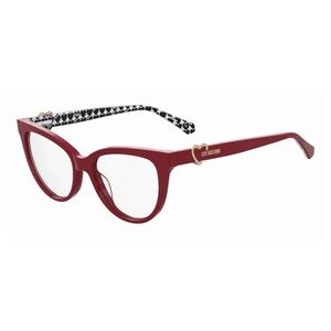 New Moschino Love Eyeglasses MOL609 0C9A 00 Red 52mm